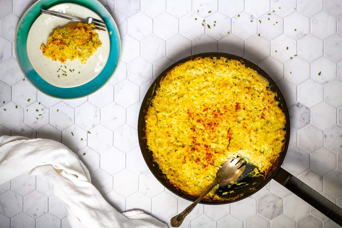 Zucchini Rice Gratin (Tian de Courgettes au Riz) Champagne Tastes®