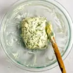 Form Butter Into a Ball or Log