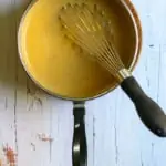 Thicken Milk Mixture with Cornstarch + Add Pumpkin Mixture