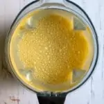 Blend Chilled Ice Cream Base to Aerate