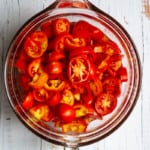 Add Tomatoes to a Bowl with Water