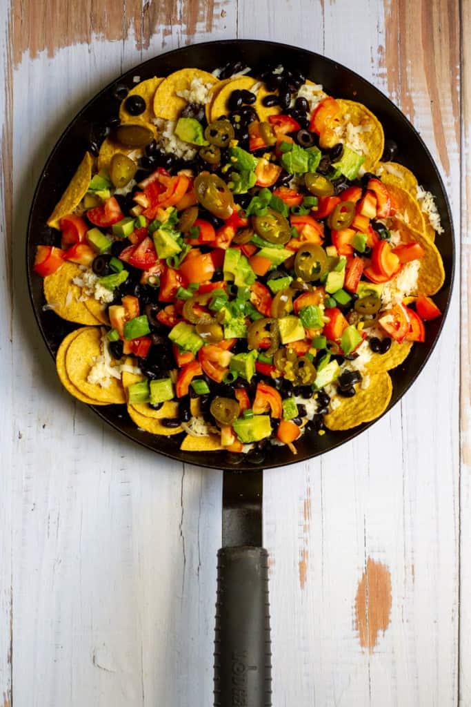 Add Remaining Nacho Toppings