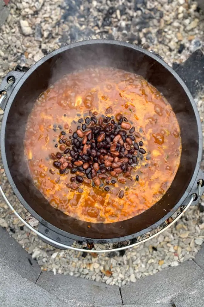 Add Beans to the Campfire Chili