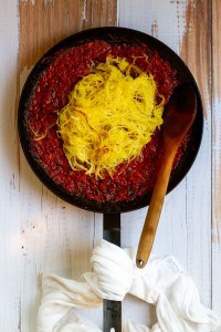 Add Spaghetti Squash to Marinara