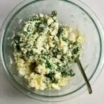 Mix Kale with Cheese