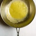 Whisk Flour into Melted Butter