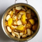 Add Pears, Lemons + Cardamom to Pot