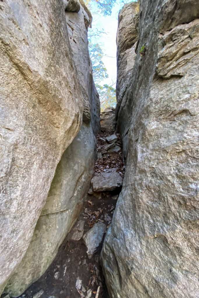 Rock Scramble on the Trail