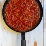 Simmer Fra Diavolo Sauce Until Thickened