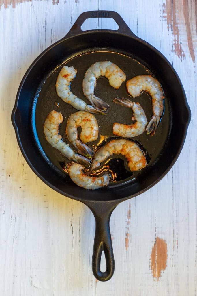 Add Shrimp to a Hot Pan