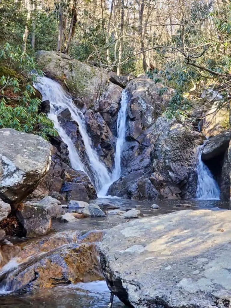 Waterfalls on the Cabin Creek Trail