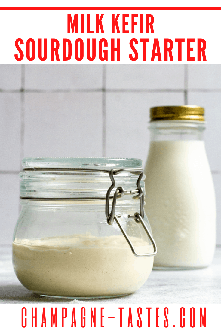 Milk Kefir Sourdough Starter Champagne Tastes®