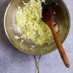 Cook Onions + Garlic