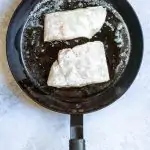 Place Fish in Hot Pan