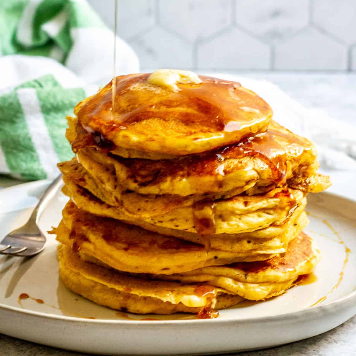 Sourdough Pumpkin Pancakes