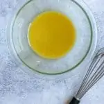 Whisk the Oil into the Dressing