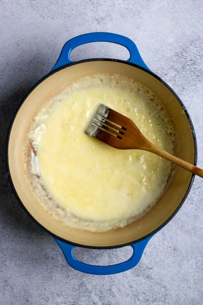 Add Cream to the Butter