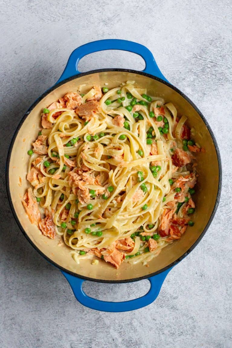 Smoked Salmon Alfredo with Fettuccine Champagne Tastes®