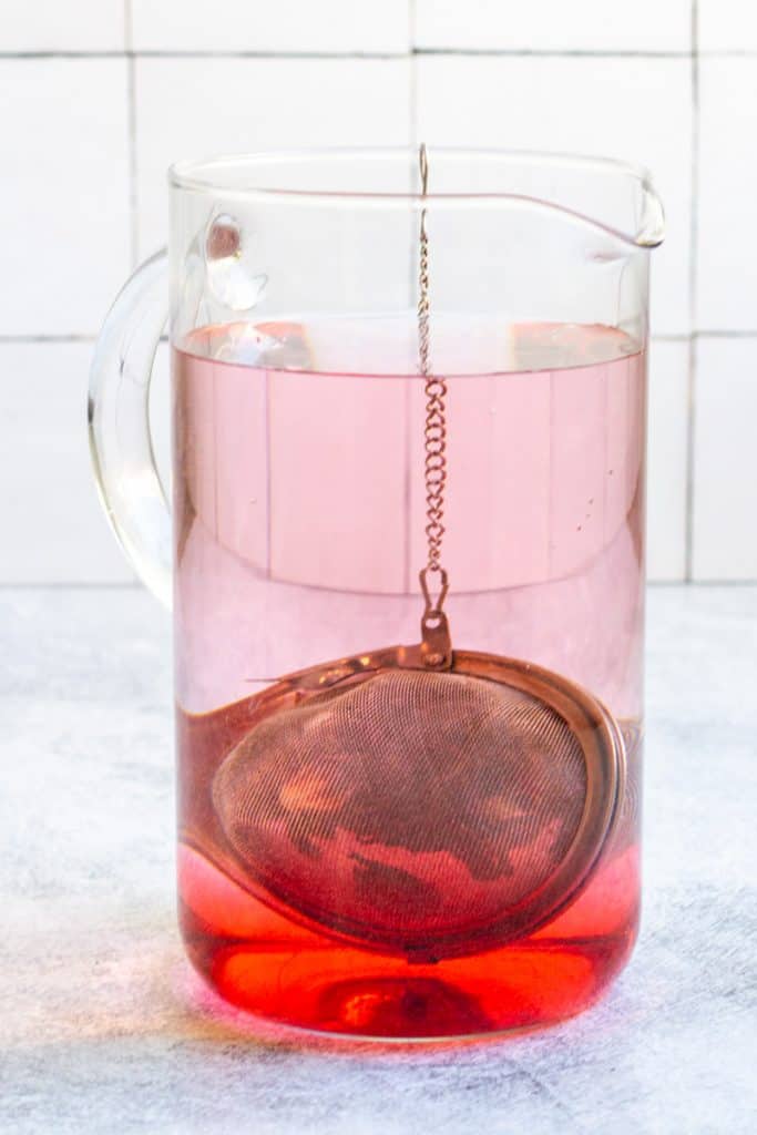 Add Hibiscus Flowers to Water