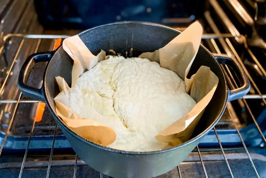 Slide the Dough Into the Oven