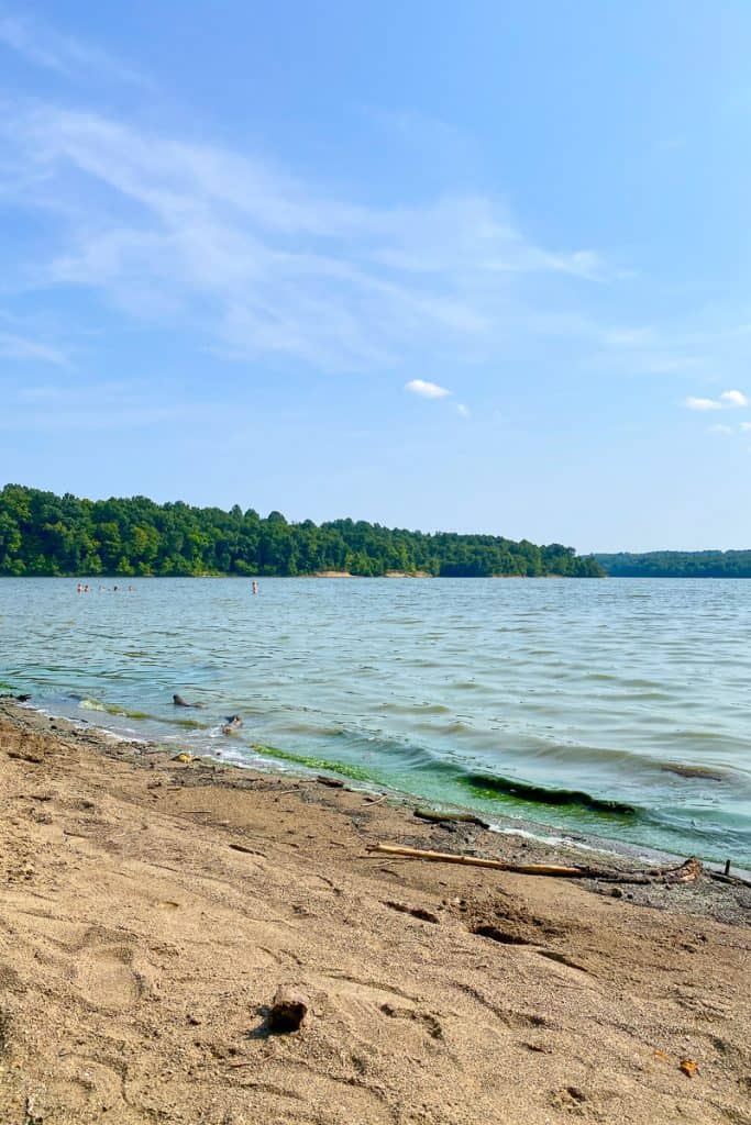 The Beach at East Fork Lake