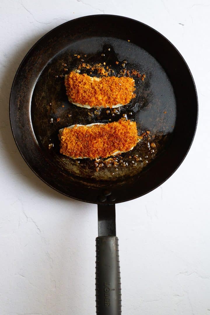 Panko Crusted Halibut (Oven Baked) Champagne Tastes®