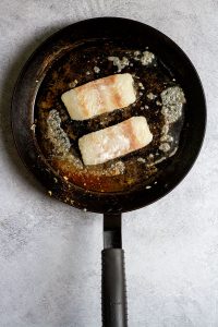 Add Fish to Hot Pan.