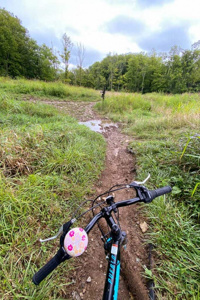 Muddy Trail at Veterans Park Mountain Bike Trails