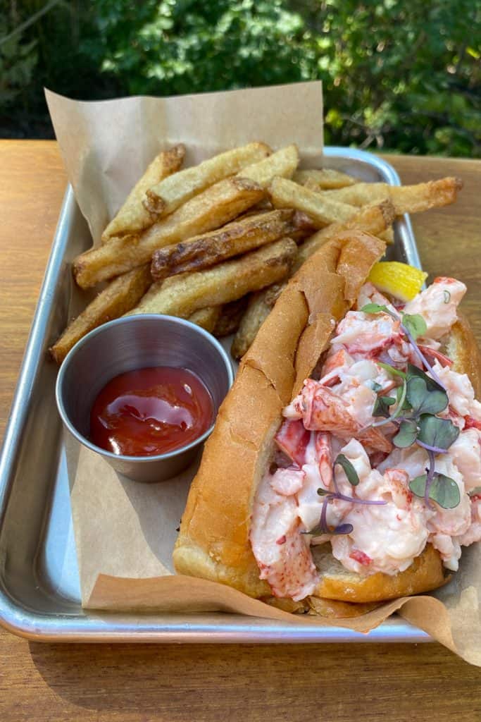 Lobster Roll + Fries.
