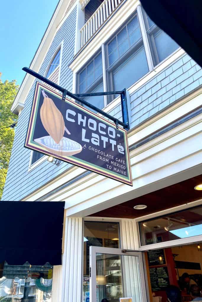 Choco-Latte Storefront, one of the things to do near Acadia