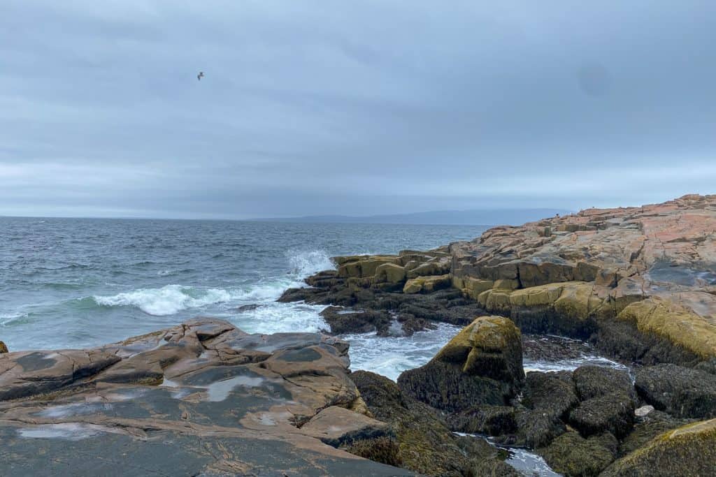 Waves at Schoodic Point