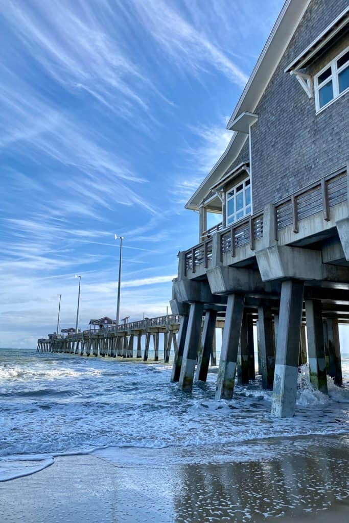 Jeanette's Pier, one of the things to do at the Outer Banks