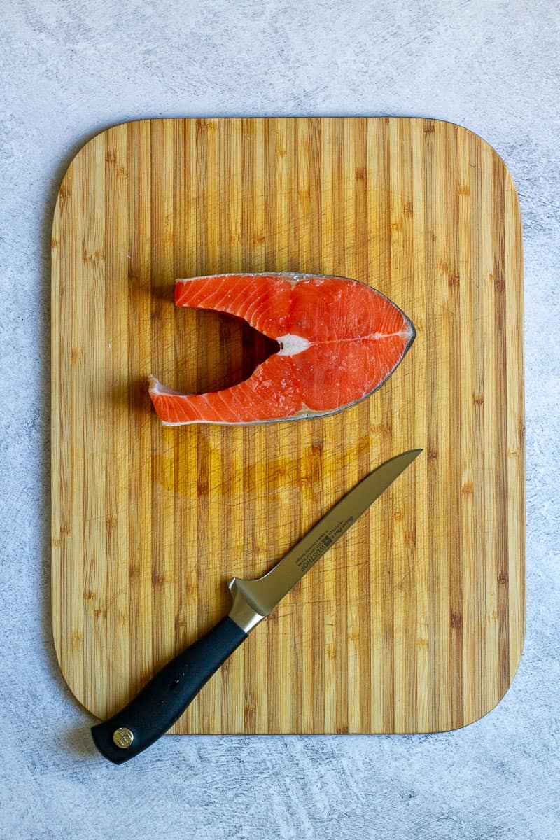 How to Debone Salmon Steaks Champagne Tastes®