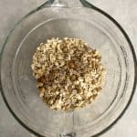 Add Oats and Peanuts to Mixing Bowl.