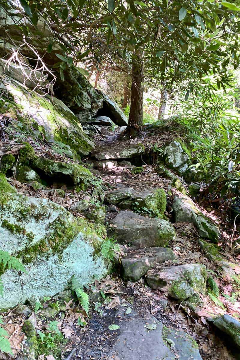 Rocky Castle Rock Trail.