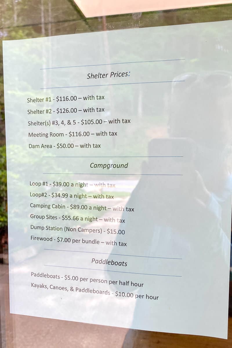 Little Beaver State Park Rental Prices 2022.
