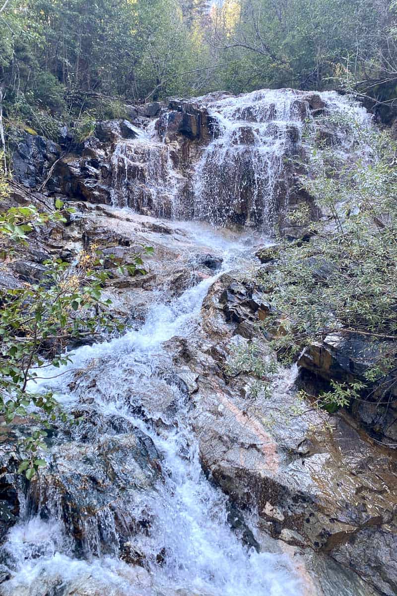 Waterfall on Needle Creek Trail.