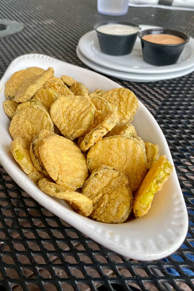 Fried pickles.