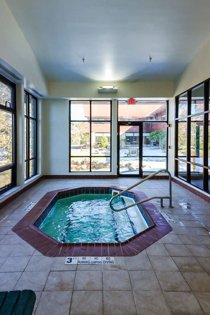 Hot tub.