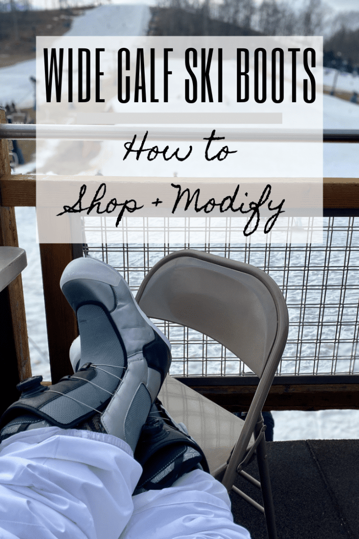 Wide Calf Ski Boots Champagne Tastes®