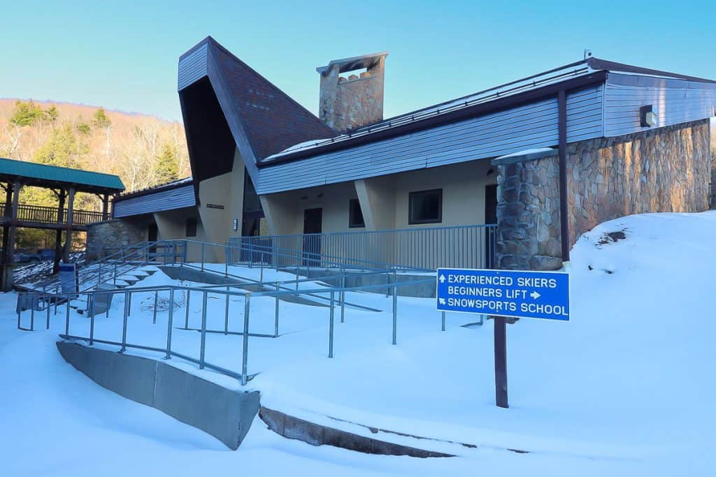 Canaan Ski School building.