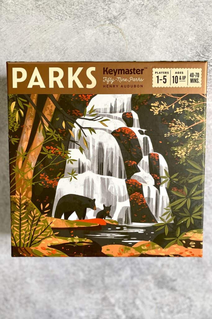 Parks board game.