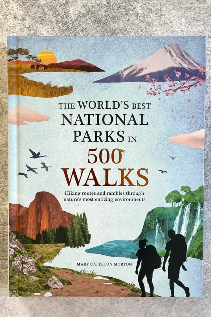 Book about the world's best national parks in 500 walks.