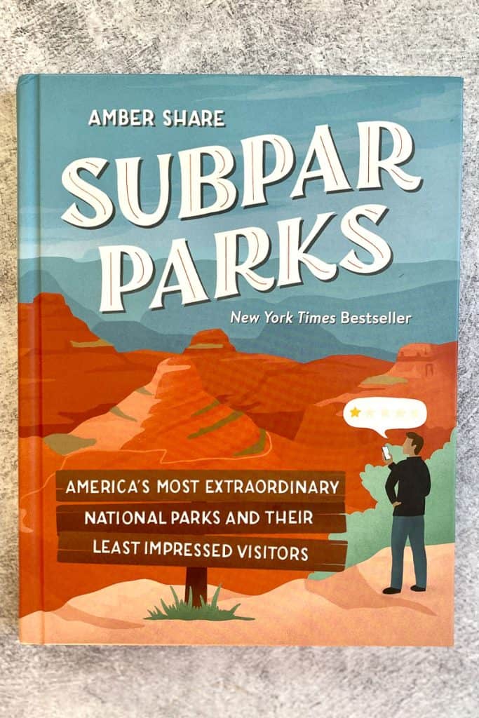 Subpar Parks book as a gift for national park lovers.