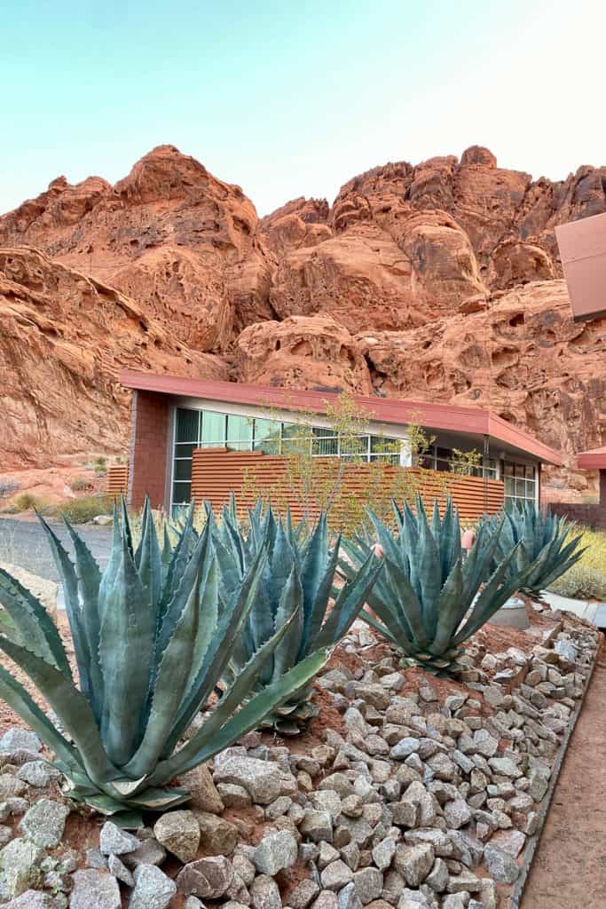 Ranger station at Valley of Fire State Park.