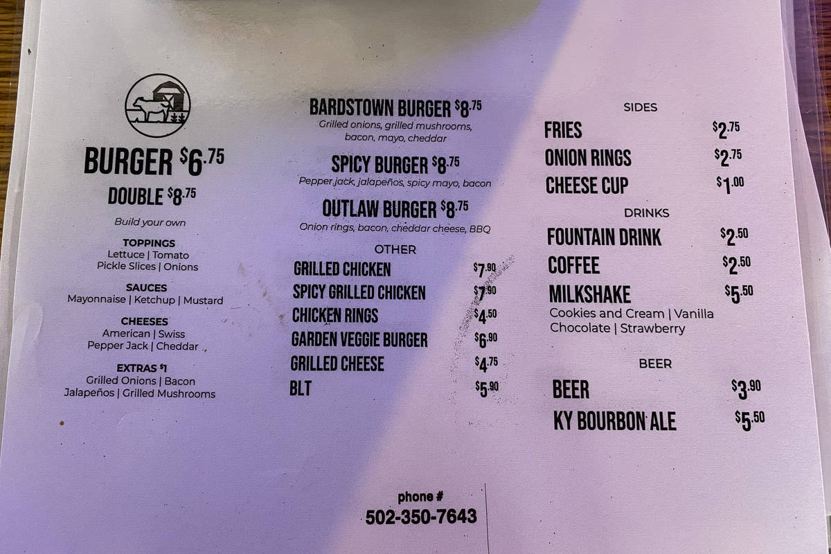 Bardstown Burger (Bardstown, KY) Champagne Tastes®