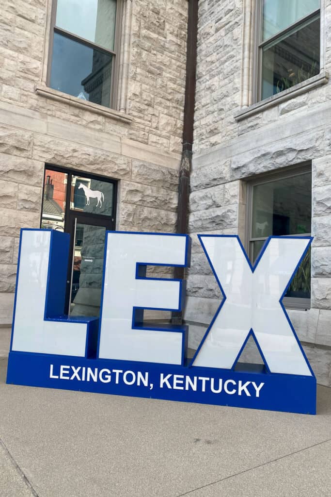 Large decorative letters spelling out "LEX".
