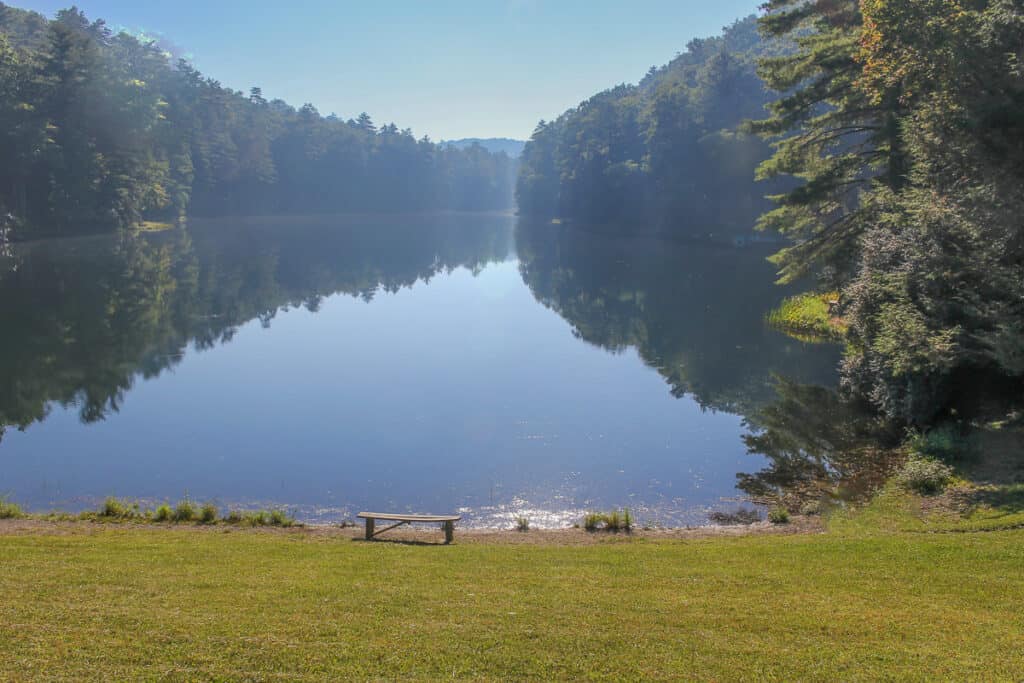 Watoga Lake.