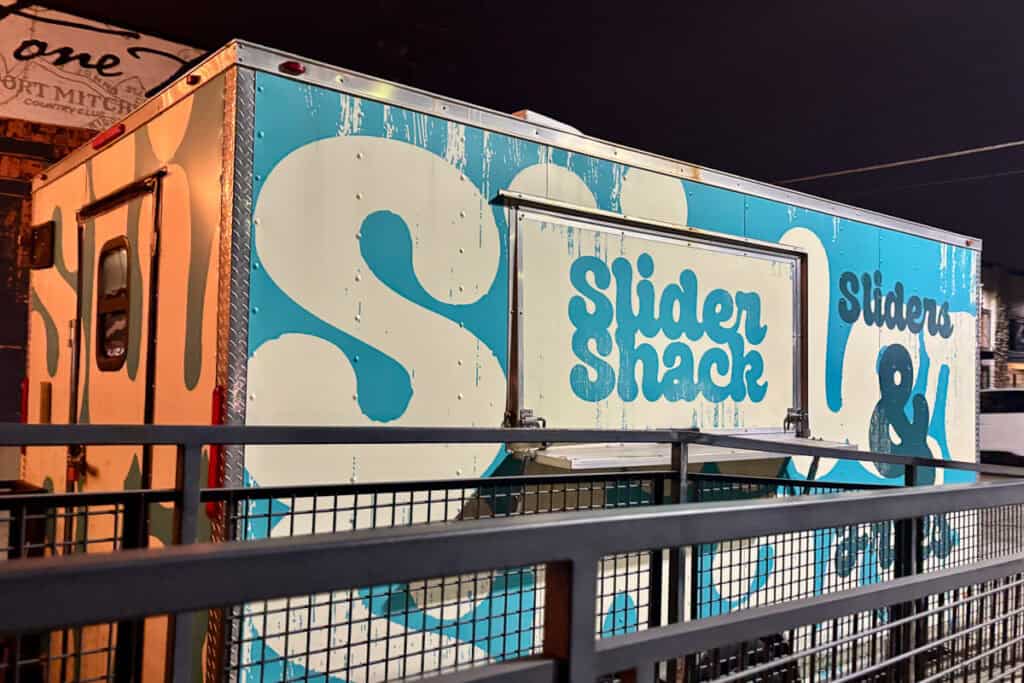 Slider Shack food truck.
