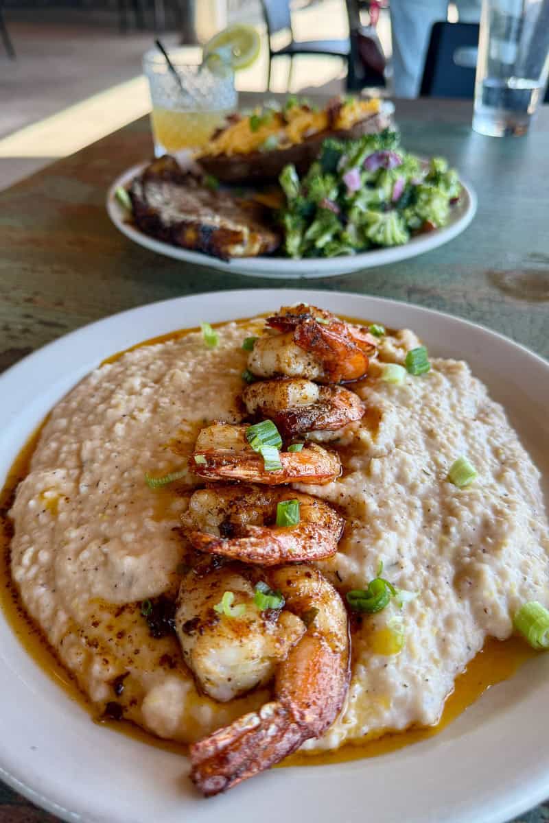 Shrimp and grits.